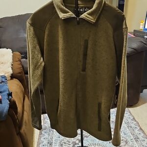 Pulse Olive Green Knit Sweater
